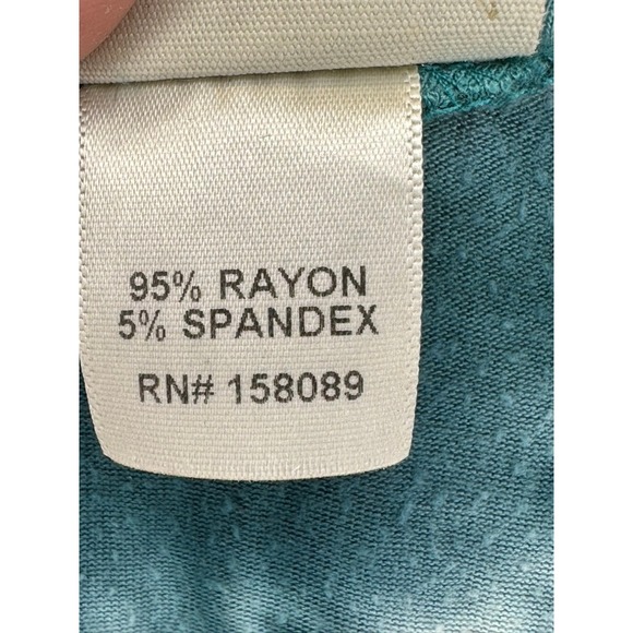 Dirtee Laundry Tie Front Tank Top Women's Medium Green‎ Tie Dye Sleeveless - Picture 4 of 4